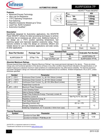  Datasheet Preview Page 1