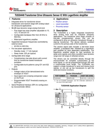  Datasheet Preview Page 1