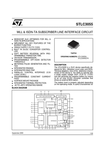  Datasheet Preview Page 1