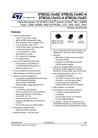  Datasheet Preview Page 1