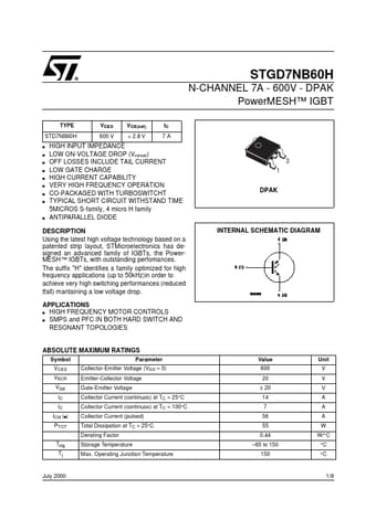  Datasheet Preview Page 1
