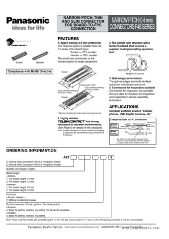  Datasheet Preview Page 1