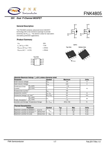  Datasheet Preview Page 1