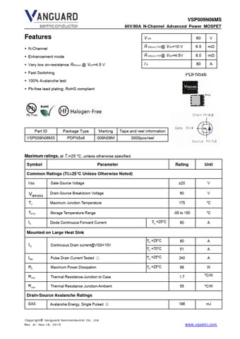  Datasheet Preview Page 1
