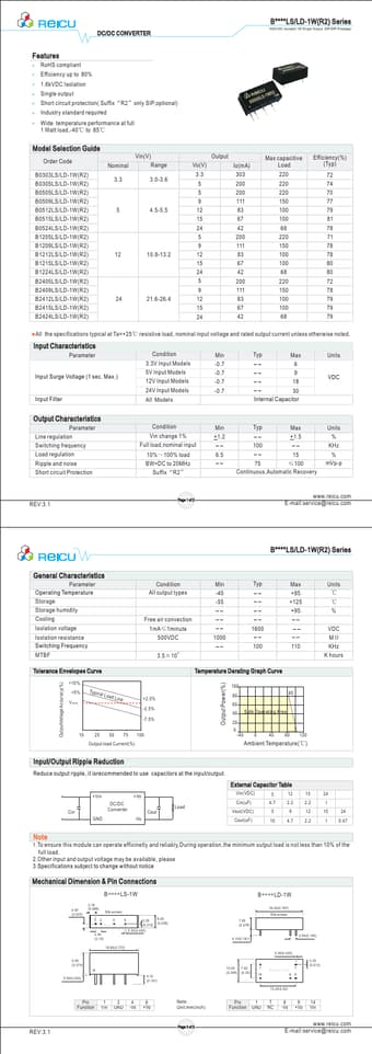  Datasheet Preview Page 1