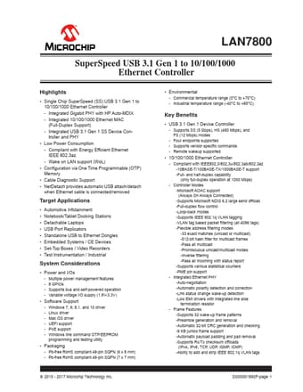  Datasheet Preview Page 1