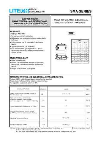  Datasheet Preview Page 1