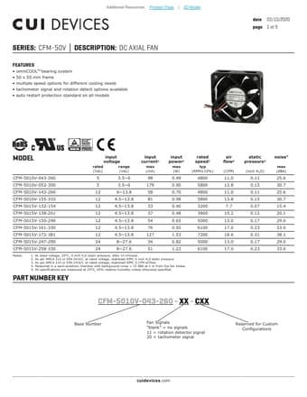  Datasheet Preview Page 1