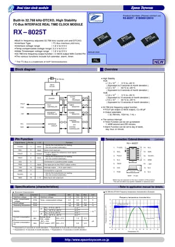  Datasheet Preview Page 1