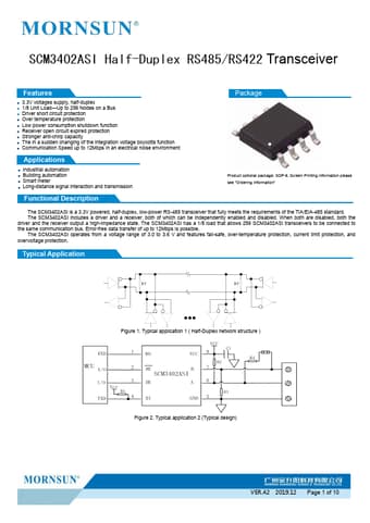  Datasheet Preview Page 1