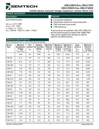  Datasheet Preview Page 1
