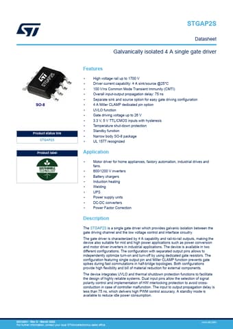  Datasheet Preview Page 1