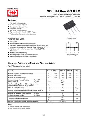  Datasheet Preview Page 1