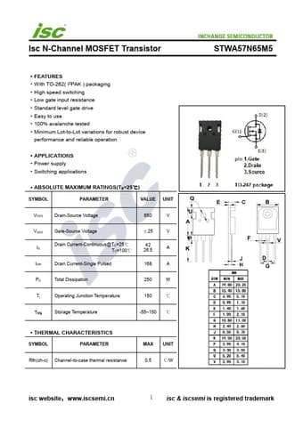  Datasheet Preview Page 1