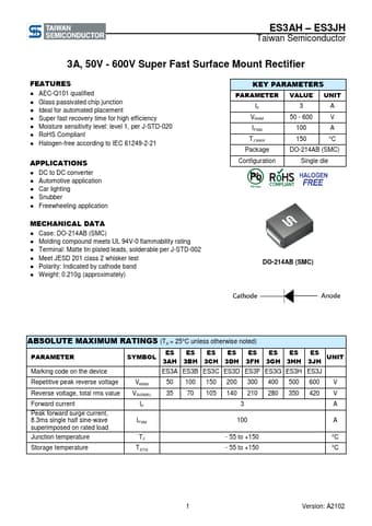  Datasheet Preview Page 1