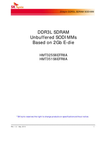  Datasheet Preview Page 1