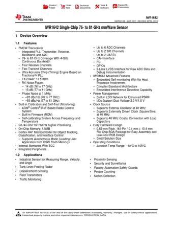  Datasheet Preview Page 1