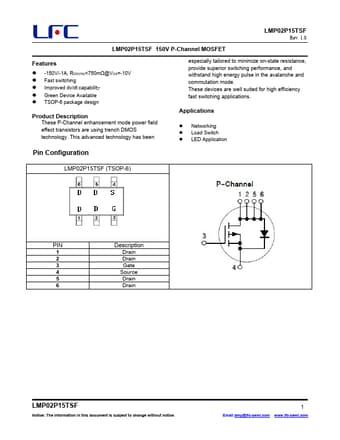  Datasheet Preview Page 1
