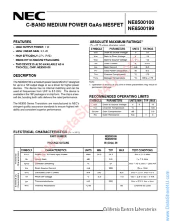  Datasheet Preview Page 1