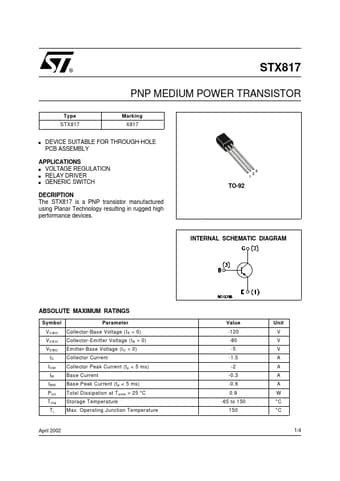  Datasheet Preview Page 1