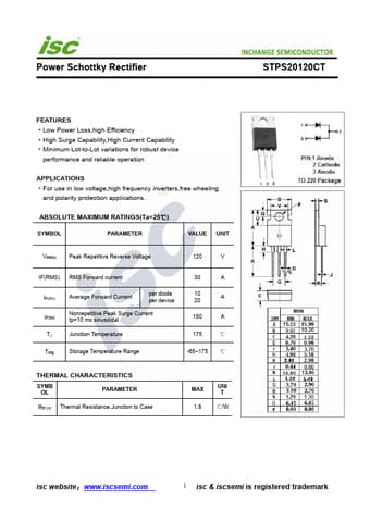  Datasheet Preview Page 1