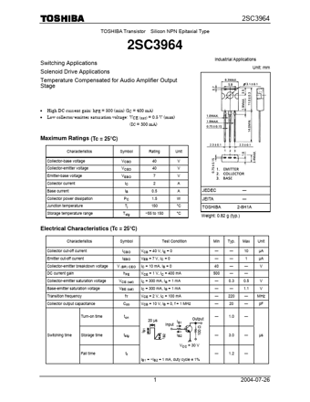  Datasheet Preview Page 1