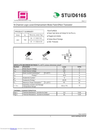  Datasheet Preview Page 1