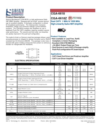  Datasheet Preview Page 1