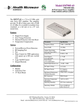  Datasheet Preview Page 1