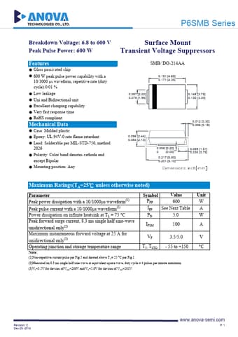  Datasheet Preview Page 1