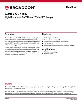  Datasheet Preview Page 1