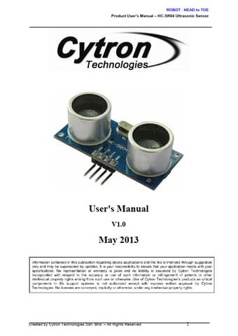  Datasheet Preview Page 1