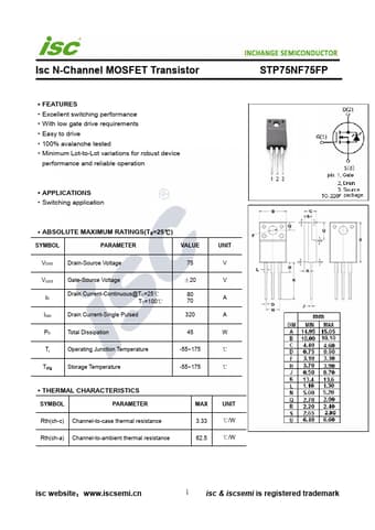  Datasheet Preview Page 1