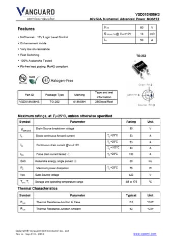  Datasheet Preview Page 1