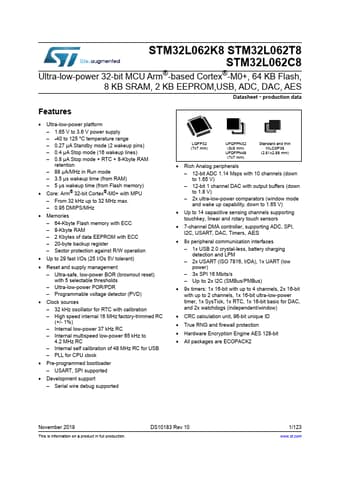  Datasheet Preview Page 1