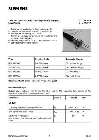  Datasheet Preview Page 1