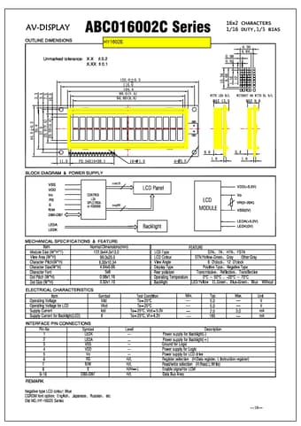  Datasheet Preview Page 1