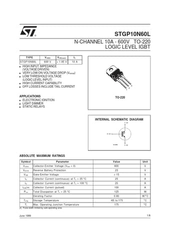  Datasheet Preview Page 1