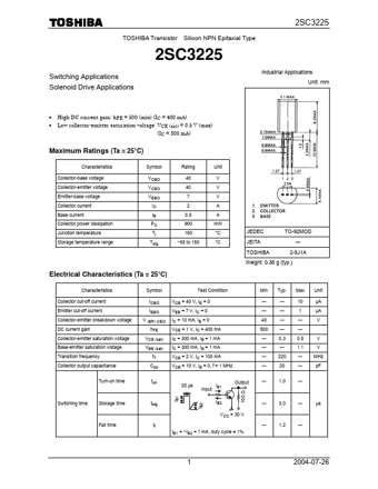  Datasheet Preview Page 1