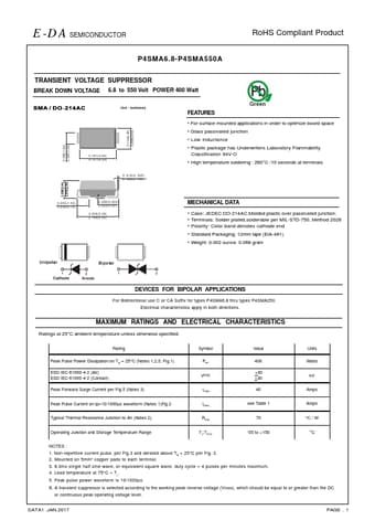  Datasheet Preview Page 1