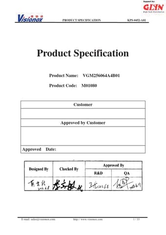  Datasheet Preview Page 1