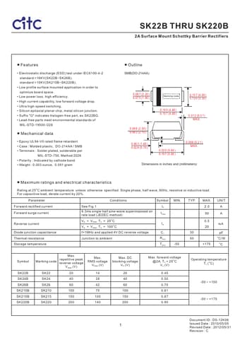  Datasheet Preview Page 1