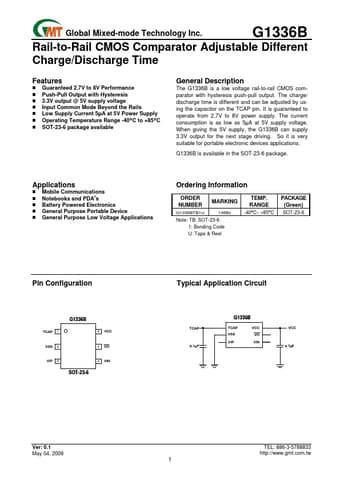  Datasheet Preview Page 1