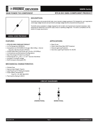  Datasheet Preview Page 1