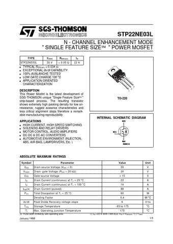  Datasheet Preview Page 1