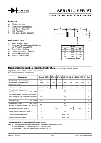  Datasheet Preview Page 1