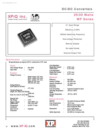  Datasheet Preview Page 1