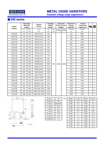  Datasheet Preview Page 1