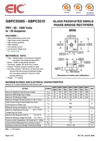  Datasheet Preview Page 1