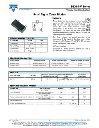  Datasheet Preview Page 1